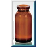 10mL Amber Serum Bottle Vials, 25x54mm, Ream of 168
