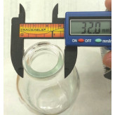 250mL Clear Serum Bottle Vials, 32mm Crimp, Case of 20