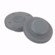 13mm Wafer Vial Stoppers, Gray, Bag of 1000