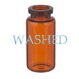 10mL Amber WASHED Serum Vials, 24x50mm, Case of 756