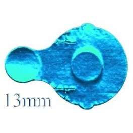 13mm IVA Foil Seal, Blue, Sterile, Roll of 1100