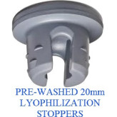 Ready to Sterilize 20mm 2-Leg Lyophilization Stoppers, Bag of 2500