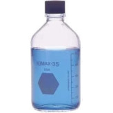 500mL Media Reagent Bottle, 33mm Cap Collar, Cs of 24
