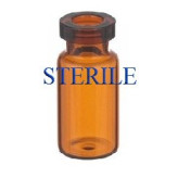 2mL Amber Sterile Open Vials, Depyrogenated, Ream of 417 pieces