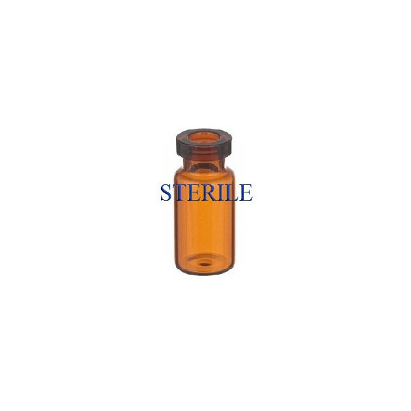 2mL Sterile Amber OPEN Serum Vials Depyrogenated