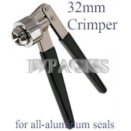 32mm All Aluminum Vial Seal Crimper 