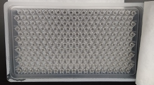 Ompi EZ-Fill sterile vials tray opened
